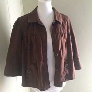 🎉 3 for $15 Relativity short jacket